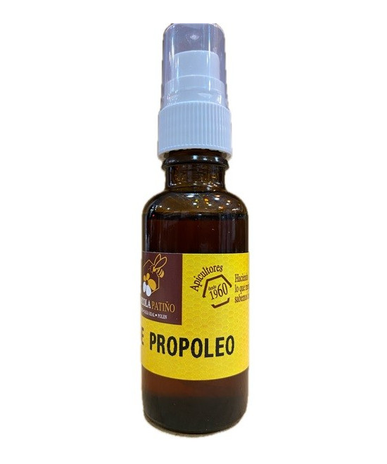 SPRAY DE PROPOLEO 30 ml SIN ALCOHOL. APICOLA PATIÑO CONIL CÁDIZ