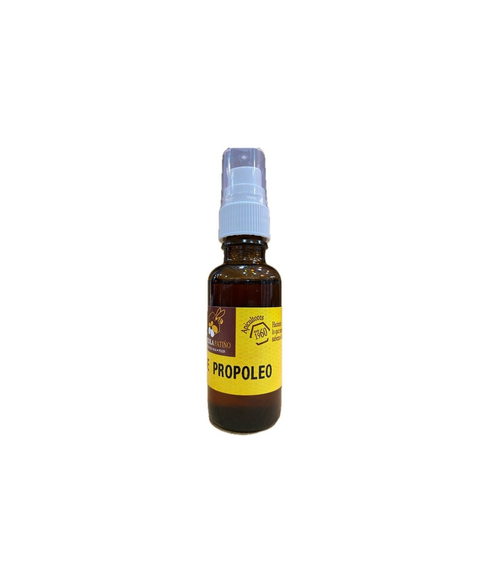 SPRAY DE PROPOLEO 30 ml SIN ALCOHOL. APICOLA PATIÑO CONIL CÁDIZ