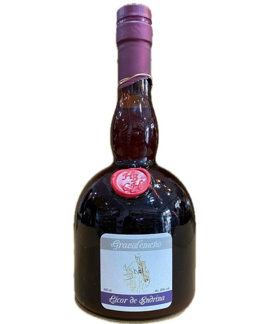 LICOR ARTESANO DE ENDRINA 500ML – DESTILADO TRADICIONAL DE GRAZALEMA (CÁDIZ) CON 20% VOL.