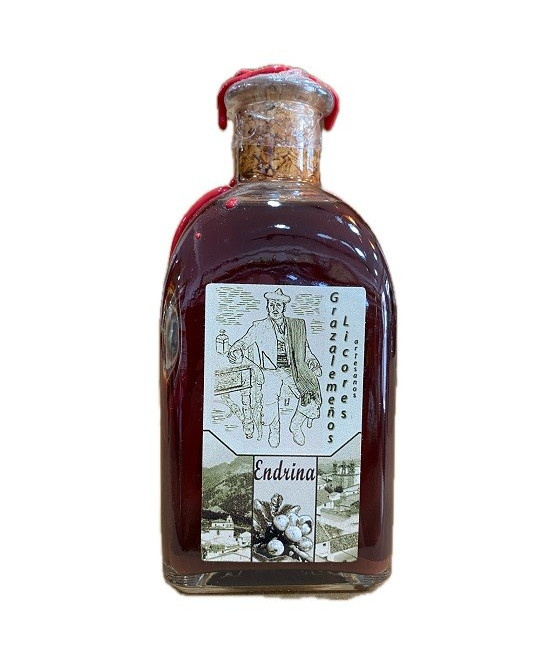 LICOR ARTESANO DE ENDRINA 250ML – DESTILADO TRADICIONAL DE GRAZALEMA (CÁDIZ) CON SABOR AUTÉNTICO