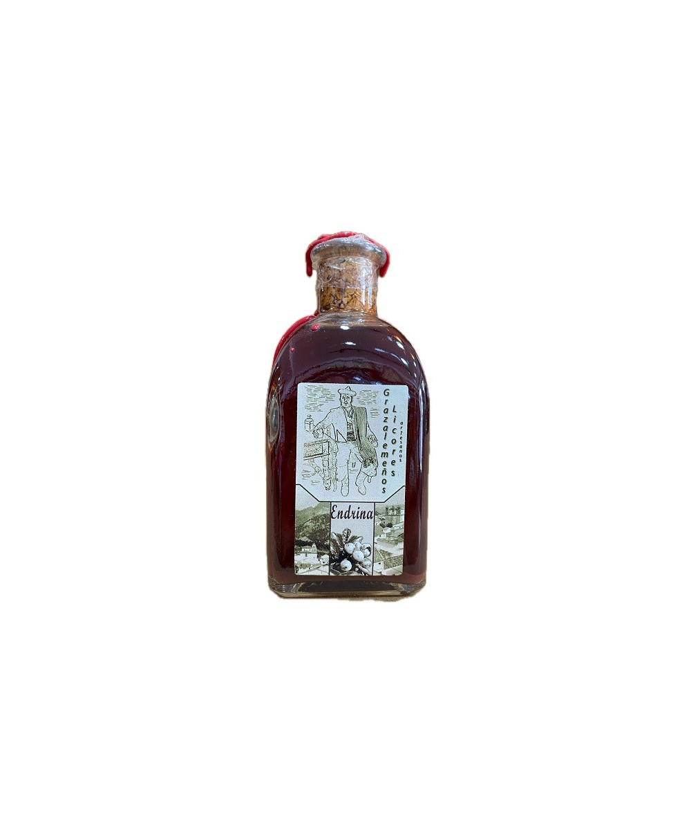 LICOR ARTESANO DE ENDRINA 250ML – DESTILADO TRADICIONAL DE GRAZALEMA (CÁDIZ) CON SABOR AUTÉNTICO