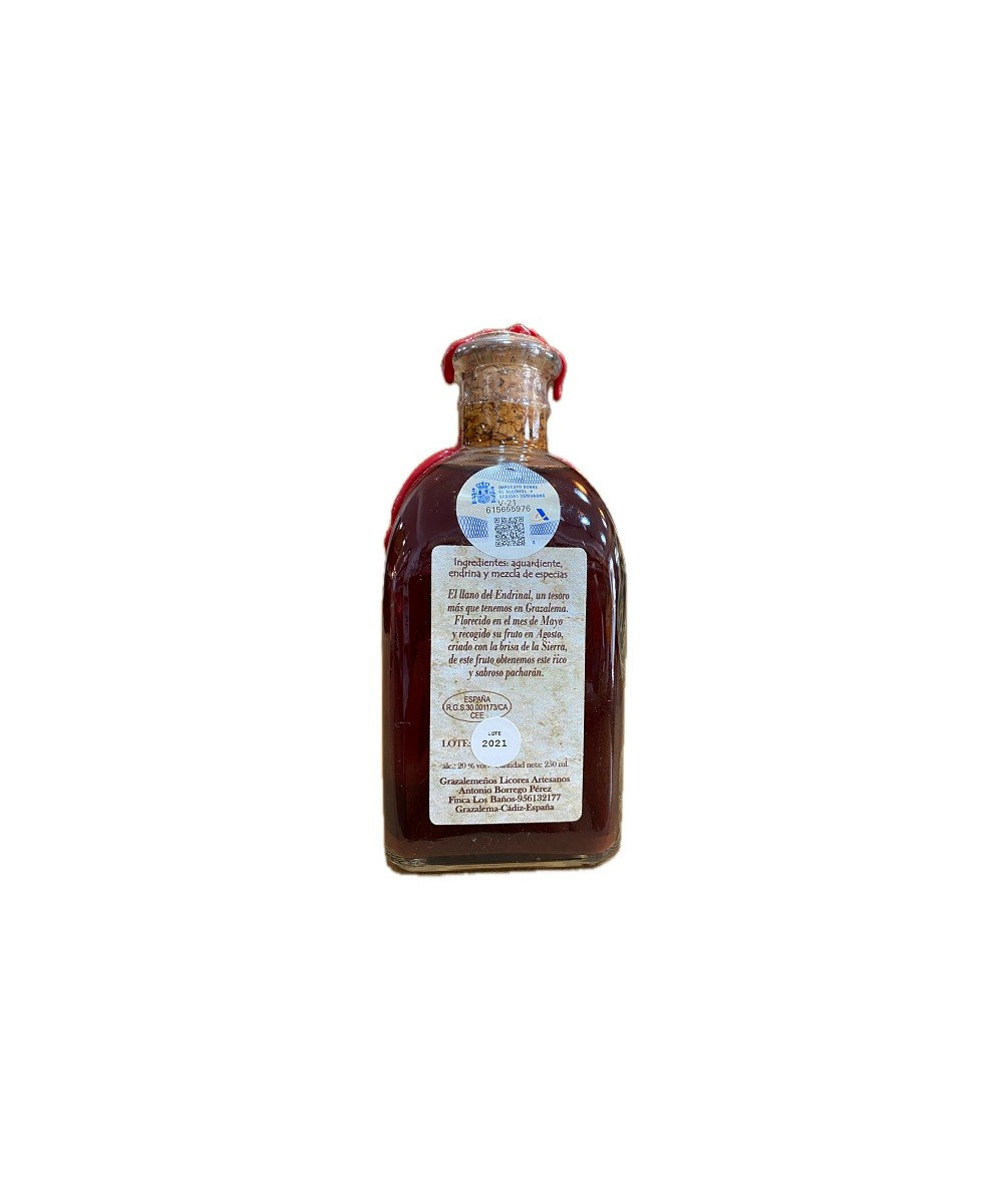 LICOR ARTESANO DE ENDRINA 250ML – DESTILADO TRADICIONAL DE GRAZALEMA (CÁDIZ) CON SABOR AUTÉNTICO