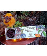TIRAS DE NARANJA CONFITADA CON CHOCOLATE NEGRO 150 gr