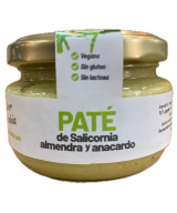 PATÉ DE SALICORNIA CON ALMENDRA Y ANACARDO LA SALÁ GOURMET TARRO 120G