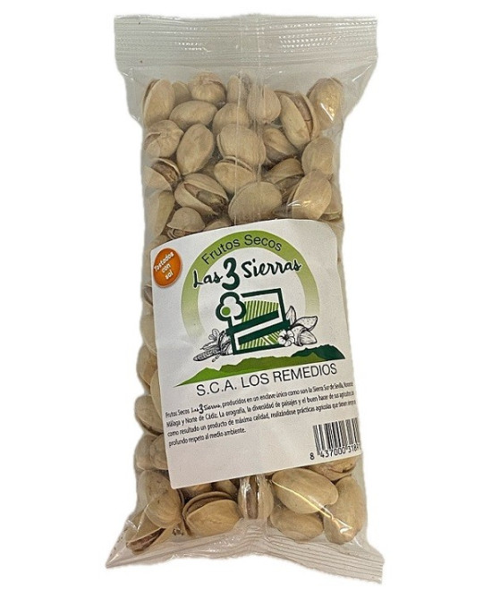 PISTACHOS TOSTADOS CON SAL FRUTOS SECOS LAS 3 SIERRAS 200 G – CALIDAD PREMIUM