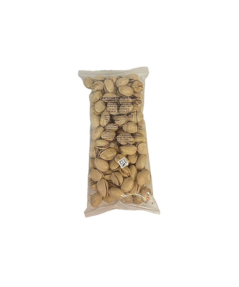 PISTACHOS TOSTADOS CON SAL FRUTOS SECOS LAS 3 SIERRAS 200 G – CALIDAD PREMIUM