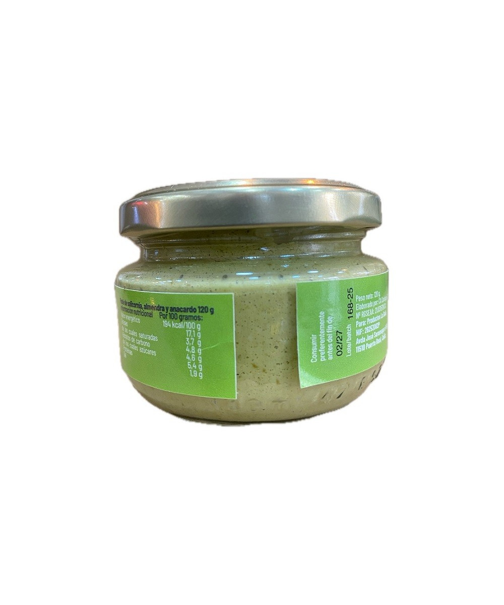 PATÉ DE SALICORNIA CON ALMENDRA Y ANACARDO LA SALÁ GOURMET TARRO 120G