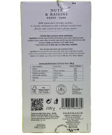 TABLETA CHOCOLATE NEGRO 64% PASAS Y NUECES PANCRACIO 100G – GOURMET ARTESANAL