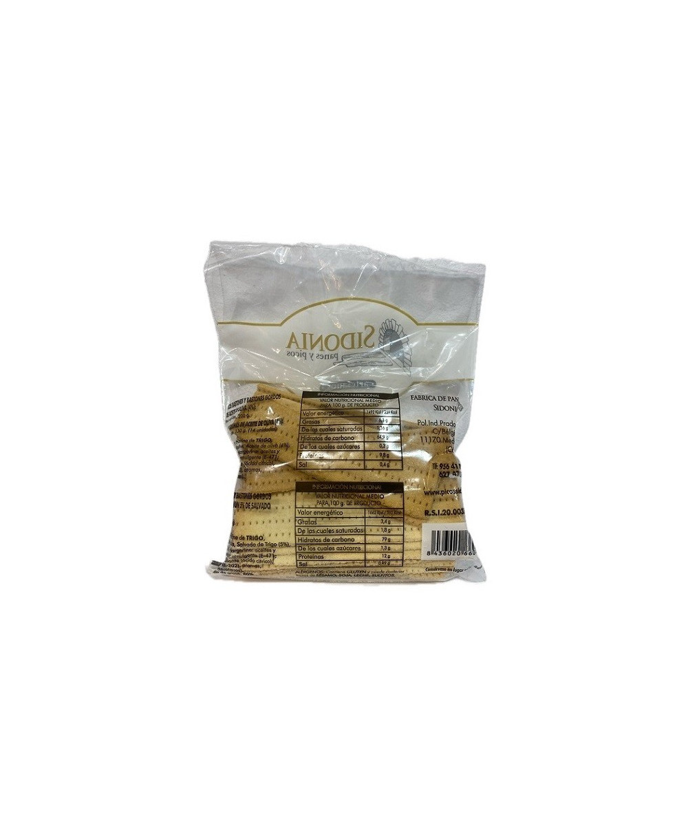 REGAÑÁS LARGAS ARTESANALES SIDONIA 3X12 CM APROX – PAN TRADICIONAL DE MEDINA SIDONIA