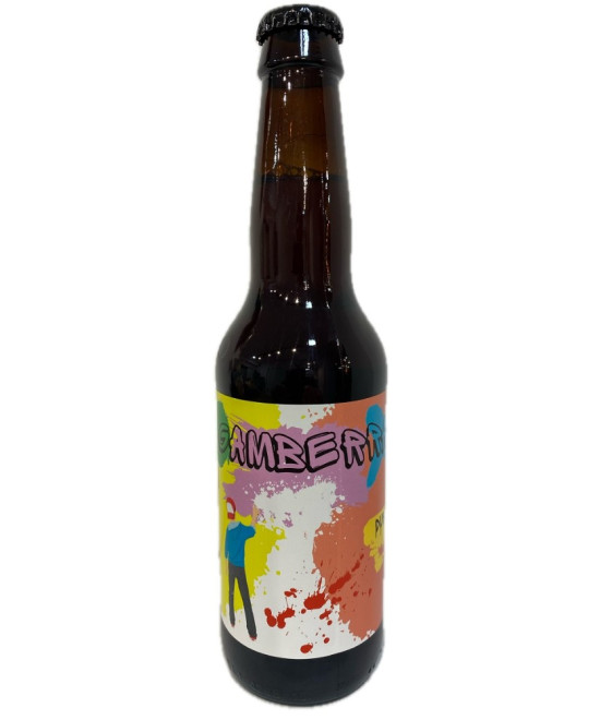 CERVEZA GAMBERRA LA CALETERA 33CL – BELGIAN DUBBEL ARTESANAL CON TOQUE REBELDE