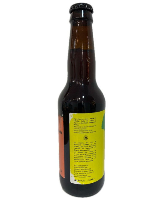 CERVEZA GAMBERRA LA CALETERA 33CL – BELGIAN DUBBEL ARTESANAL CON TOQUE REBELDE