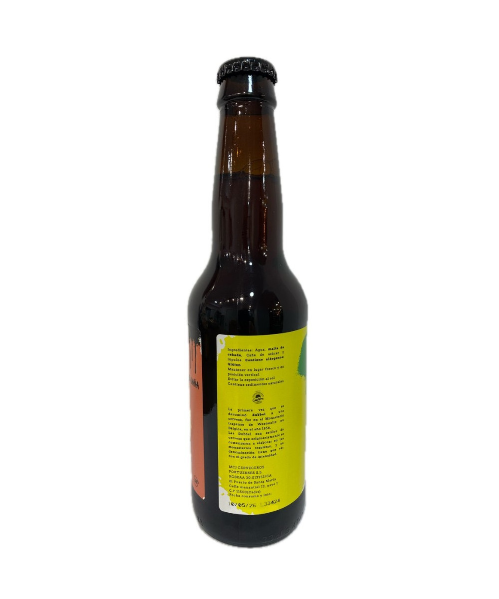 CERVEZA GAMBERRA LA CALETERA 33CL – BELGIAN DUBBEL ARTESANAL CON TOQUE REBELDE