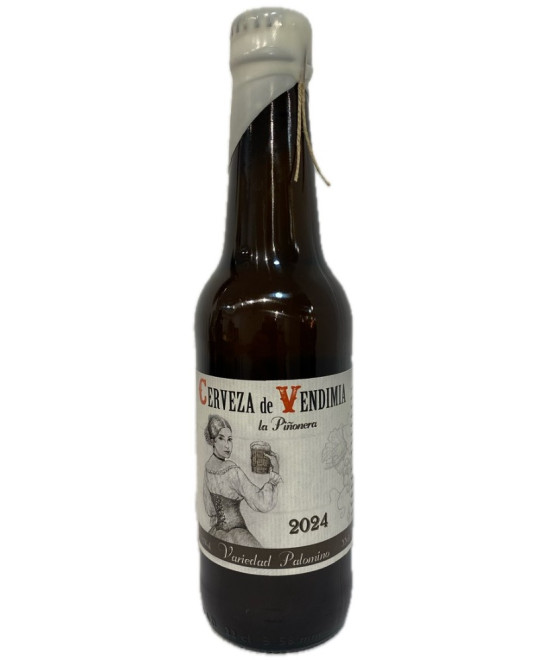CERVEZA VENDIMIA DE PALOMINO LA PIÑONERA 33 CL – ARTESANAL GOURMET GADITANA