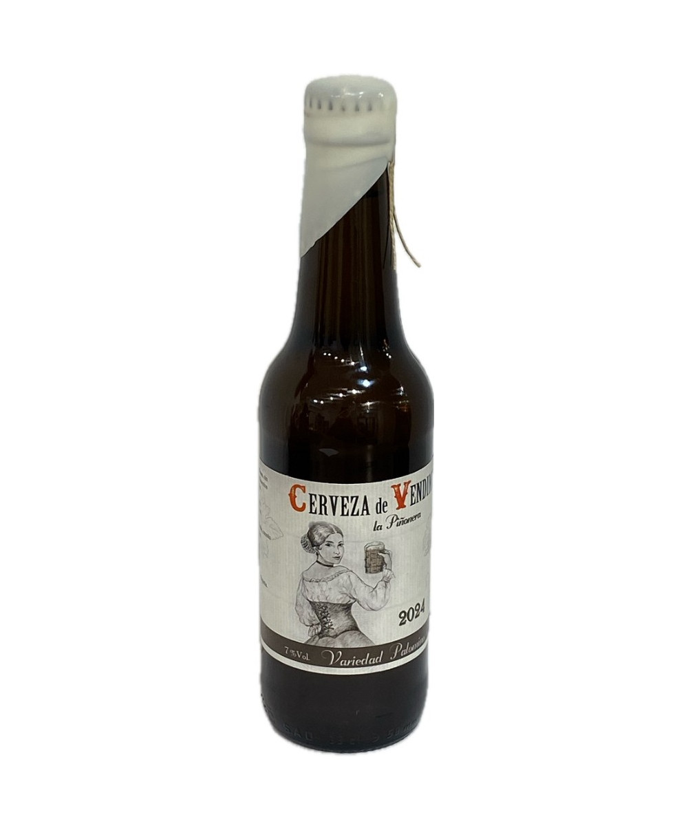 CERVEZA VENDIMIA DE PALOMINO LA PIÑONERA 33 CL – ARTESANAL GOURMET GADITANA