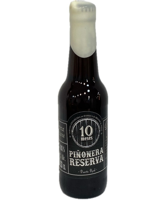 CERVEZA RESERVA 10 MESES LA PIÑONERA 33CL – STRONG ALE MADURADA EN BARRICA