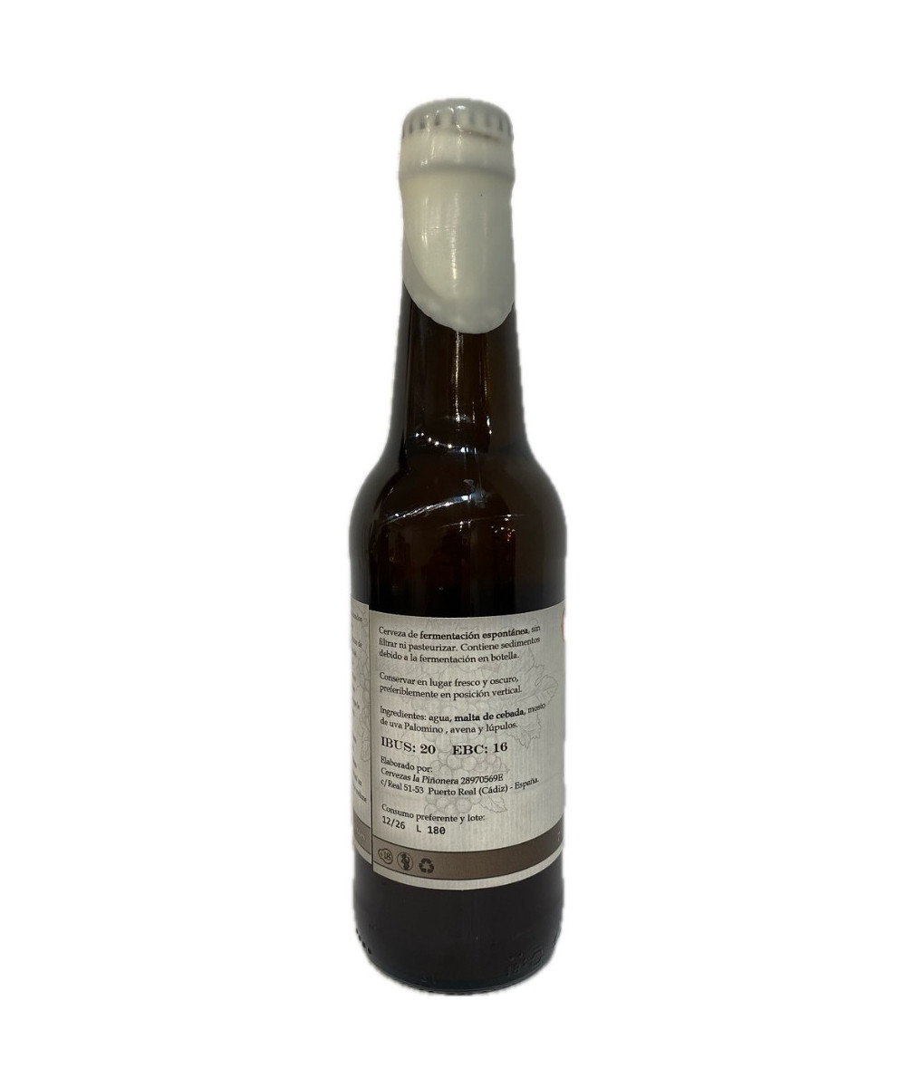 CERVEZA VENDIMIA DE PALOMINO LA PIÑONERA 33 CL – ARTESANAL GOURMET GADITANA