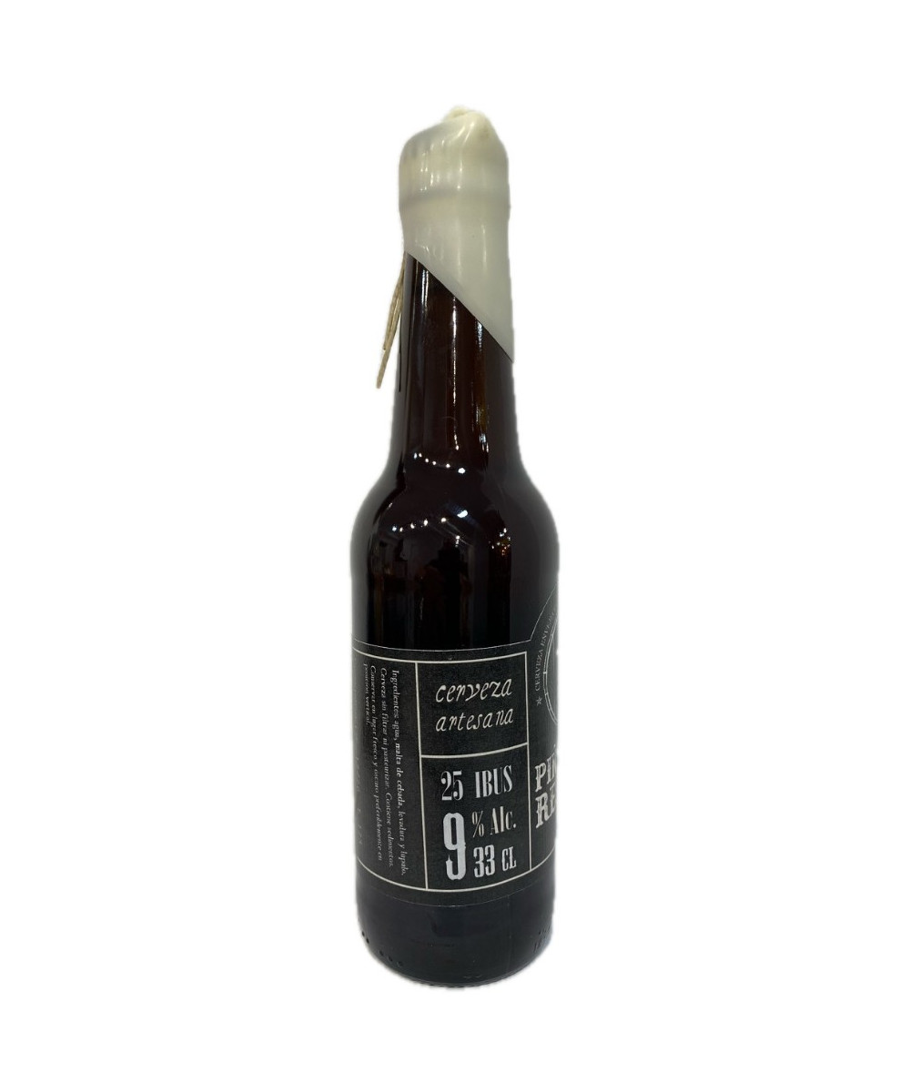 CERVEZA RESERVA 10 MESES LA PIÑONERA 33CL – STRONG ALE MADURADA EN BARRICA