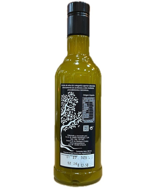 ACEITE DE OLIVA VIRGEN EXTRA SIN FILTRAR AGROSETENIL 500 ML – SETENIL DE LAS BODEGAS