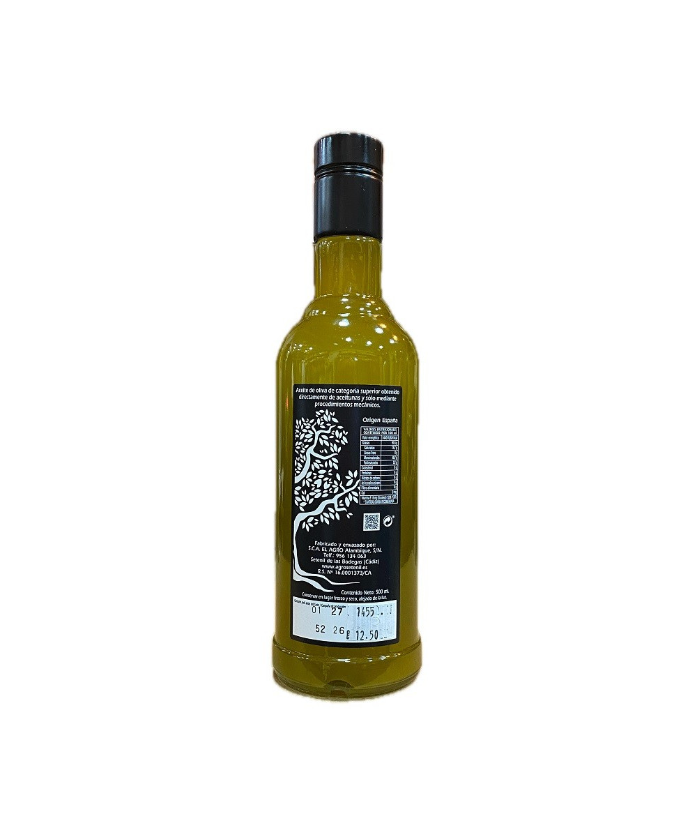 ACEITE DE OLIVA VIRGEN EXTRA SIN FILTRAR AGROSETENIL 500 ML – SETENIL DE LAS BODEGAS