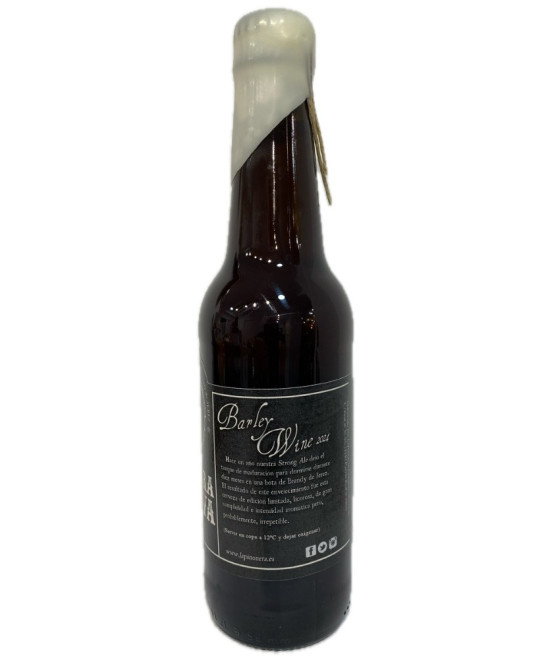 CERVEZA RESERVA 10 MESES LA PIÑONERA 33CL – STRONG ALE MADURADA EN BARRICA