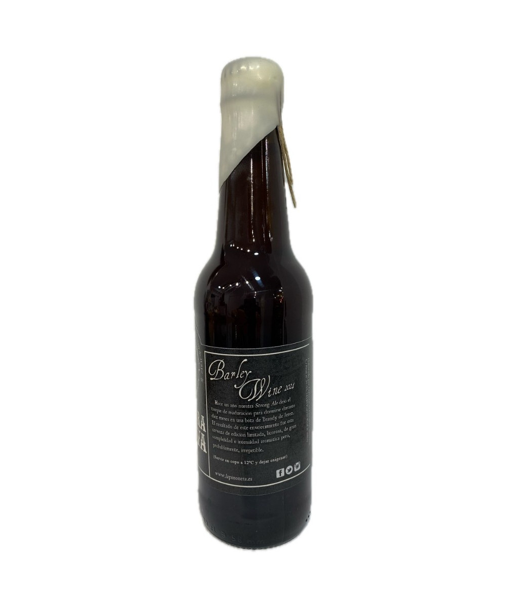 CERVEZA RESERVA 10 MESES LA PIÑONERA 33CL – STRONG ALE MADURADA EN BARRICA