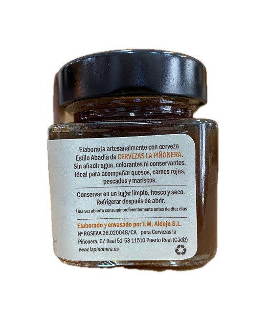 SALSA DULCE DE CERVEZA LA PIÑONERA 150 G – INNOVACIÓN GOURMET DE PUERTO REAL CON SABOR A CÁDIZ