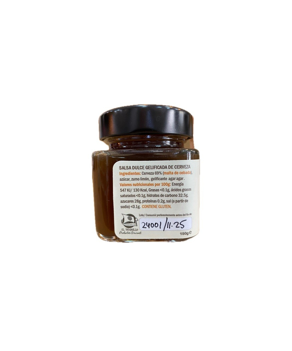 SALSA DULCE DE CERVEZA LA PIÑONERA 150 G – INNOVACIÓN GOURMET DE PUERTO REAL CON SABOR A CÁDIZ