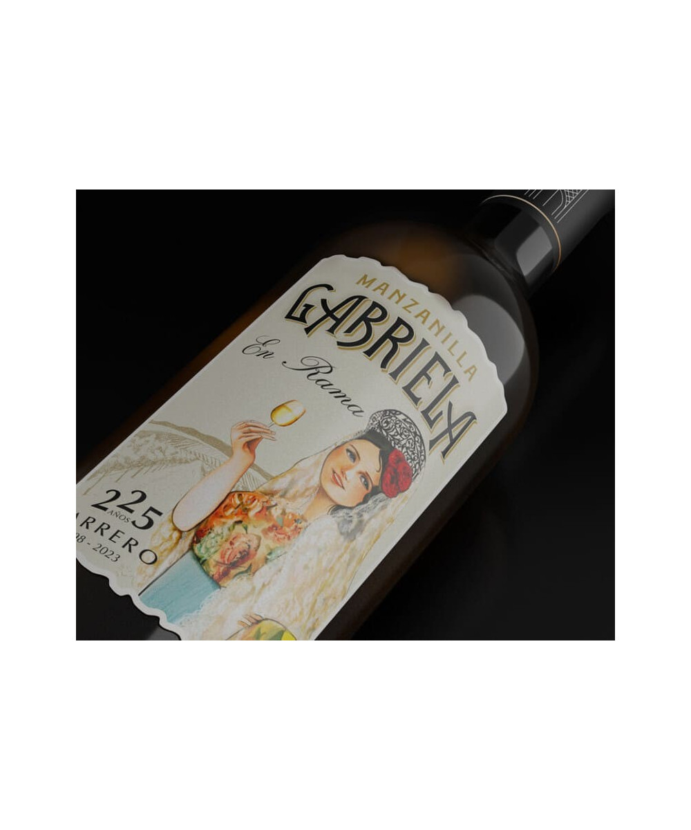 MANZANILLA GABRIELA EN RAMA 75cl. 225 ANIVERSARIO BODEGAS BARRERO