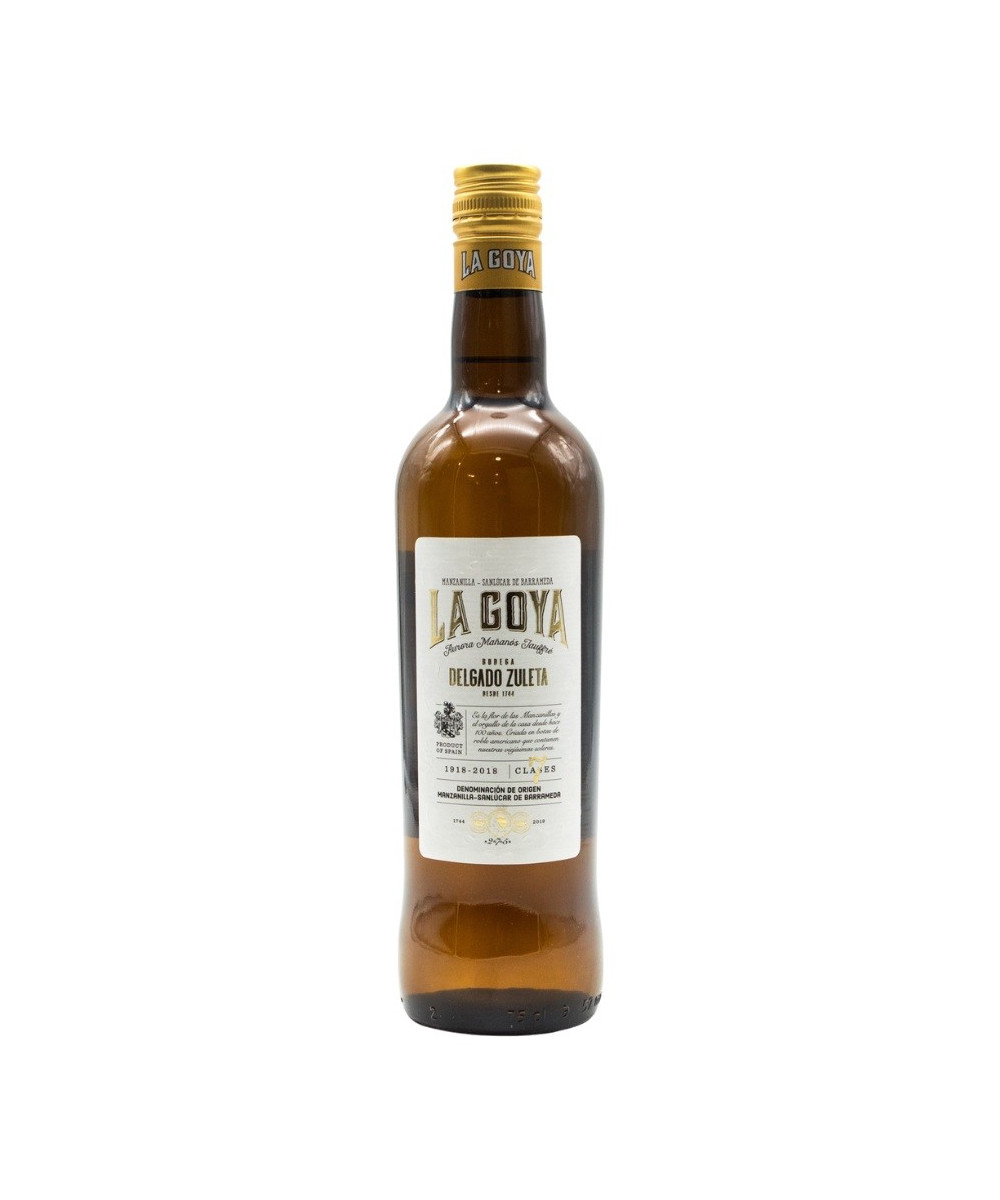 MANZANILLA LA GOYA 75 cl. BODEGA DELGADO ZULETA