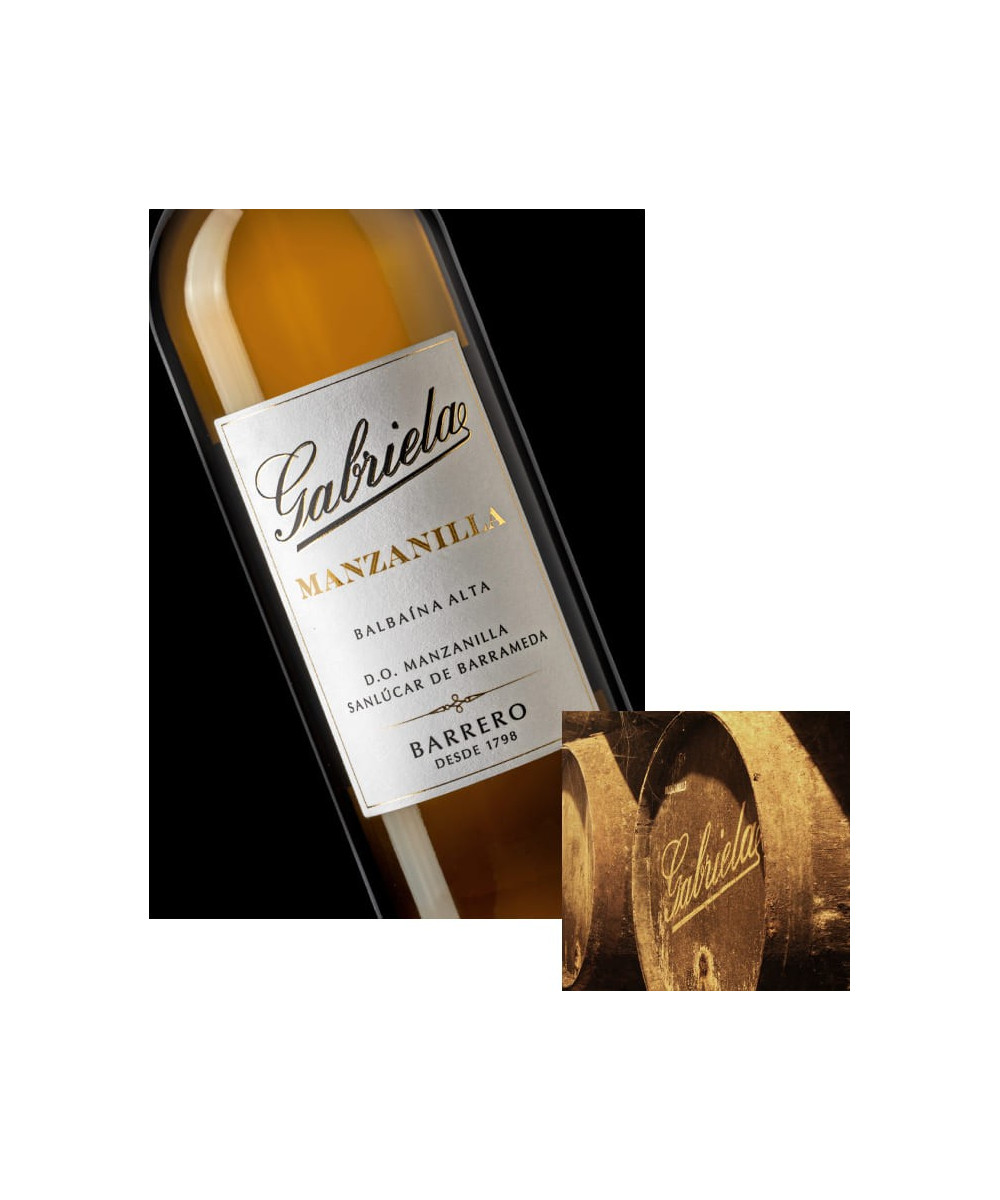MANZANILLA GABRIELA 75 cl. BODEGAS BARRERO