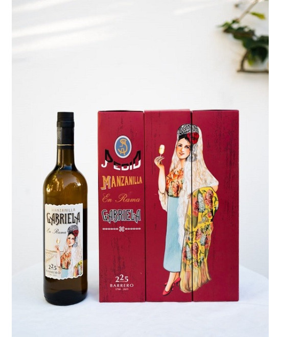 MANZANILLA GABRIELA EN RAMA 75cl. 225 ANIVERSARIO BODEGAS BARRERO