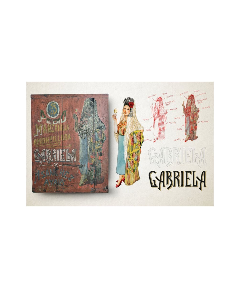 MANZANILLA GABRIELA 75 cl. BODEGAS BARRERO