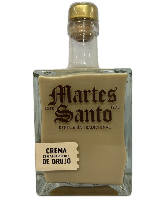 CREMA DE ORUJO ARTESANAL MARTES SANTO 70 CL – LICOR PREMIUM – AIRES DE CÁDIZ