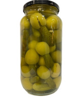 ACEITUNAS RELLENAS DE PEPINILLO SABOR ANCHOA LA ERMITA 1.400 G