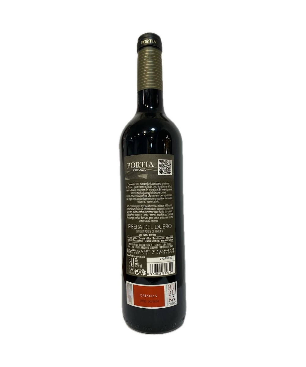 VINO TINTO PORTIA CRIANZA RIBERA DEL DUERO 75 CL – AIRES DE CÁDIZ