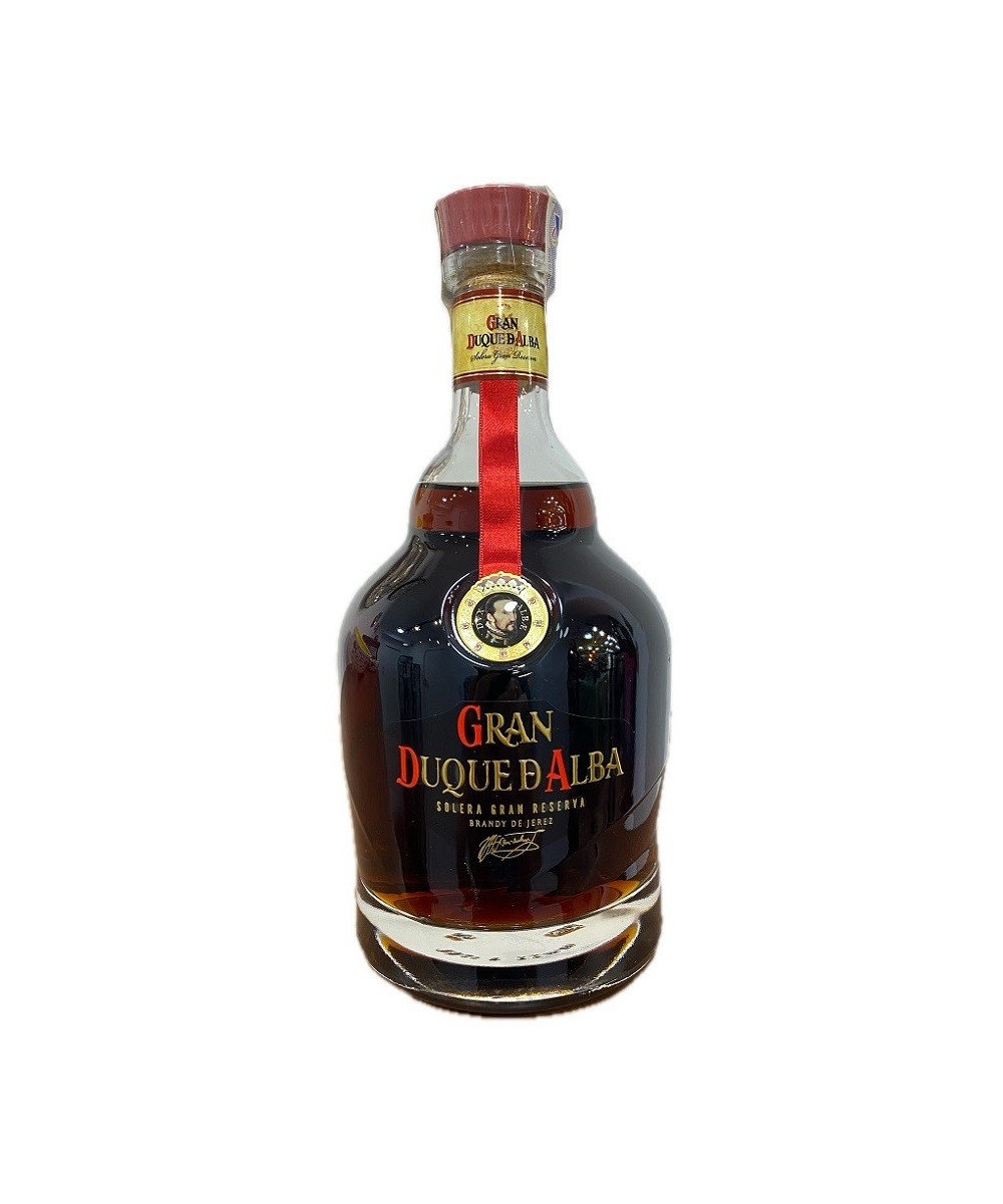 BRANDY PREMIUM DE JEREZ - GRAN DUQUE DE ALBA 70 CL CON COPA SERIGRAFIADA 