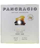 MINI TABLETA CHOCOLATE NEGRO 64% CHIPS CON SAL PANCRACIO 40G – GOURMET ESPAÑOL