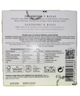 MINI TABLETA CHOCOLATE NEGRO 64% FRAMBUESA Y ROSAS PANCRACIO 40G – GOURMET ESPAÑOL