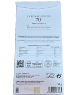 CHOCOLATE NEGRO INTENSO 70% CACAO PANCRACIO 100 G | CHOCOLATE GOURMET PREMIUM