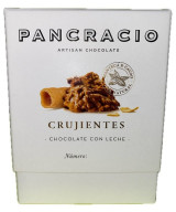 CRUJIENTES CHOCOLATE CON LECHE 38% PANCRACIO 140G – GOURMET ARTESANAL ESPAÑOL