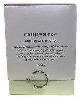 CRUJIENTES CHOCOLATE NEGRO 64% PANCRACIO 140G – GOURMET ARTESANAL ESPAÑOL