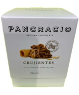 CRUJIENTES CHOCOLATE CON LECHE 38% PANCRACIO 140G – GOURMET ARTESANAL ESPAÑOL