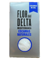 SAL EN ESCAMAS NATURALES 125 G FLOR DEL DELTA – PURA SAL MARINA DEL MEDITERRÁNEO