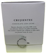 CRUJIENTES CHOCOLATE CON LECHE 38% PANCRACIO 140G – GOURMET ARTESANAL ESPAÑOL