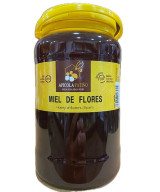 MIEL DE FLORES APÍCOLA PATIÑO 2 KG – MIEL ARTESANAL EN ENVASE PLÁSTICO DE CONIL (CÁDIZ)