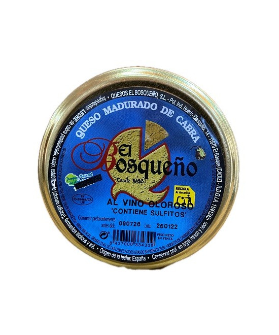 TAQUITOS DE QUESO DE CABRA EN VINO OLOROSO 250G EL BOSQUEÑO EL BOSQUE CÁDIZ