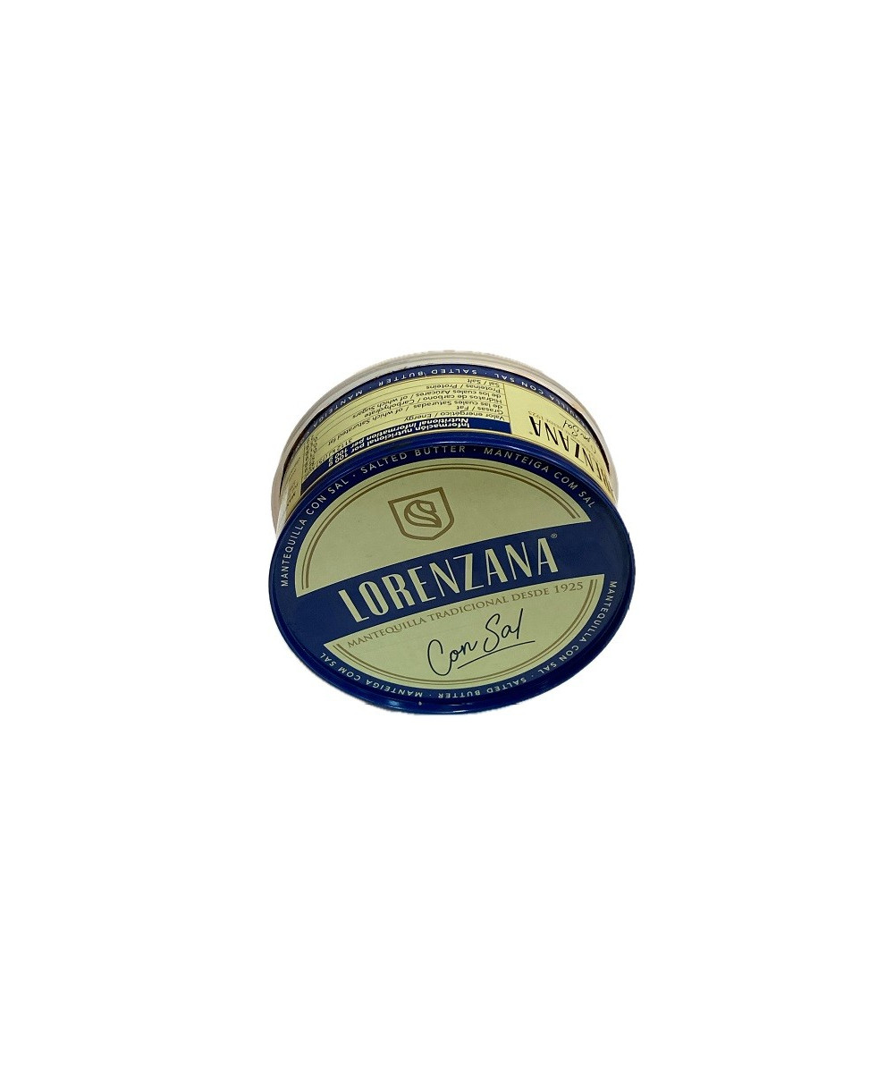 MANTEQUILLA TRADICIONAL CON SAL LORENZANA 250G DESDE 1925
