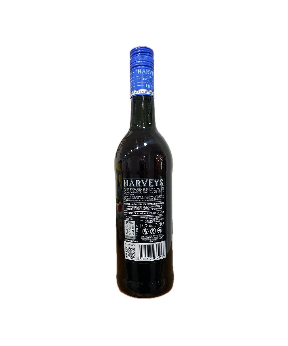 BRISTOL CREAM 75CL – VINO DULCE DE JEREZ CON CARÁCTER ÚNICO Y SUAVIDAD INIGUALABLE
