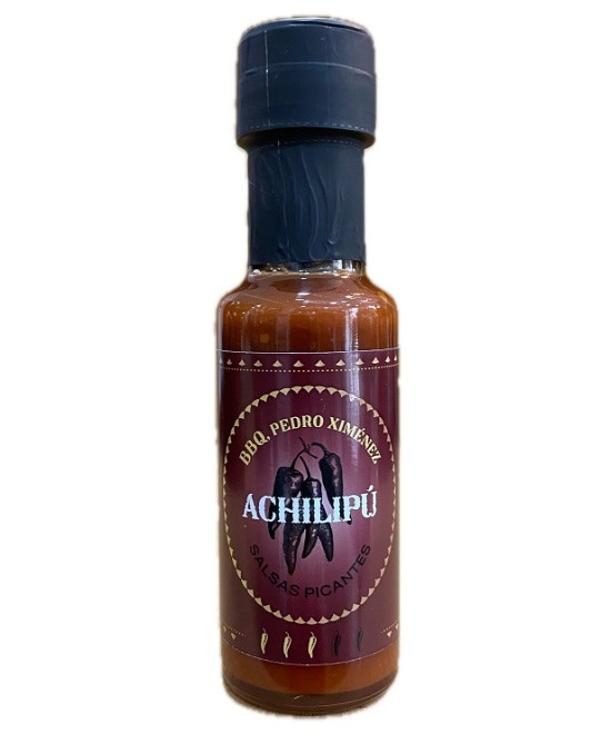 SALSA BARBACOA ARTESANAL PEDRO XIMÉNEZ 125 ML ACHILIPÚ – INTENSIDAD GOURMET CON TOQUE PICANTE