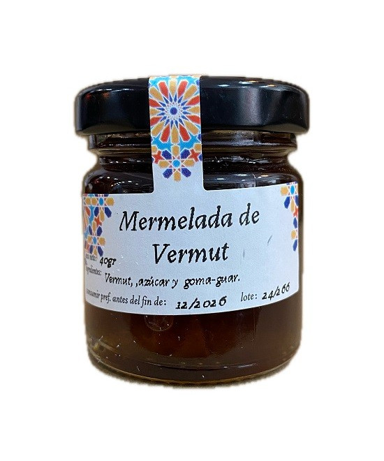 MERMELADA DE VERMOUTH MINI 40 gr. EXPERIENCIAS DEL SUR